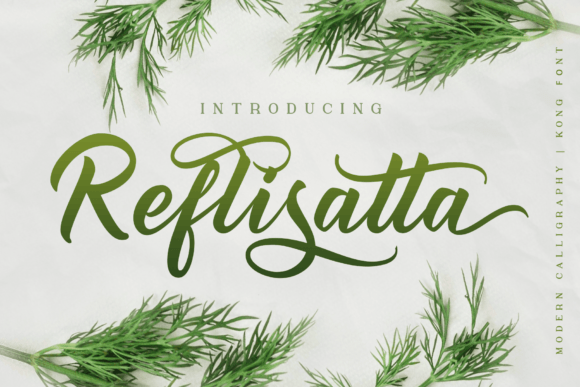 Discover Reflisatta: A Modern Handwritten Font for Creatives