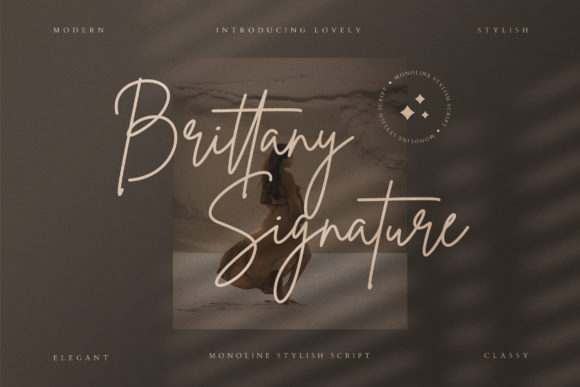 Discover the Elegance of Brittany Signature Script