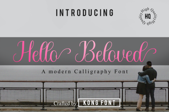 Hello Beloved: A Modern Script Font for Creative Projects