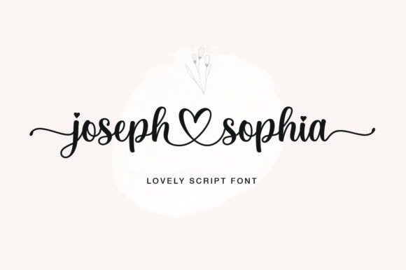 Joseph Sophia: A Charming Handwritten Typeface
