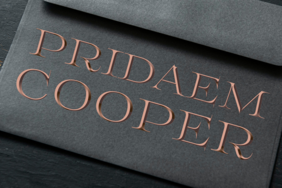 Pridaem Cooper: A Cool and Incredibly Useful Color Font