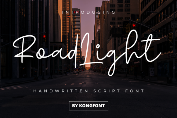 Road Light: A Playful Script Font for Modern Design