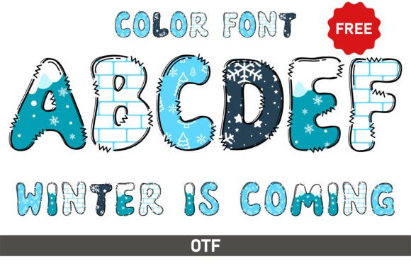 Winter is Coming: A Font for Creative and Whimsical Designs