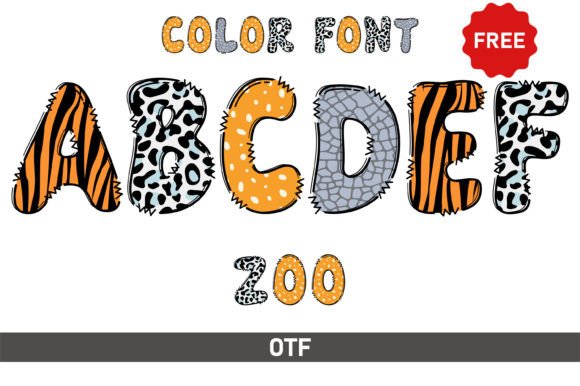 Zoo Font: Playful Creativity for Modern Design Projects